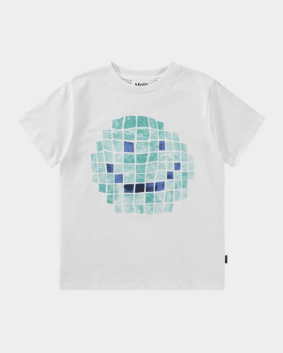 Boy's Rame Graphic Happy Face T-Shirt, Size 8-10